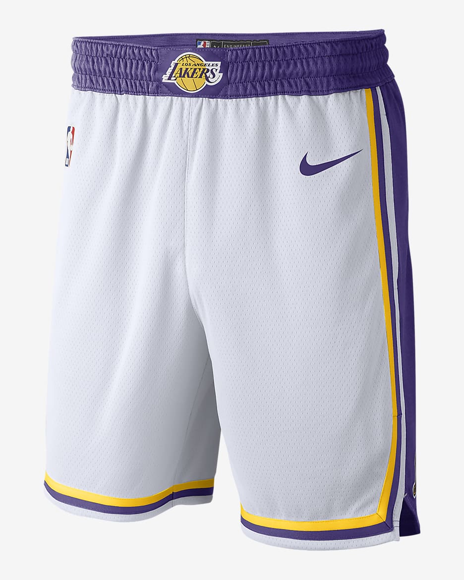 Los Angeles Lakers Men s Nike NBA Swingman Shorts. Nike UK